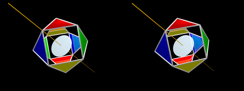 Rotations (12) du cuboctaèdre Rotations (12) du cuboctaèdre
