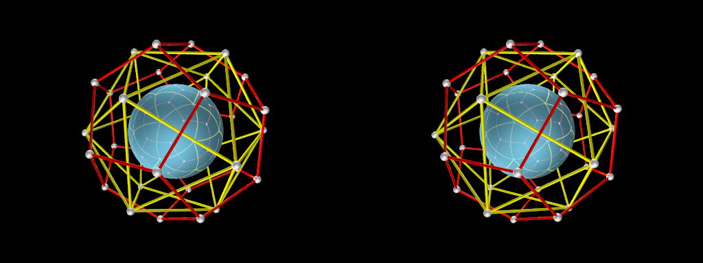 Dodécaèdre et son dual Dodécaèdre et son dual